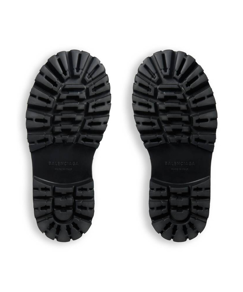 BALENCIAGA MEN'S STOMPER BOOTIE IN BLACK