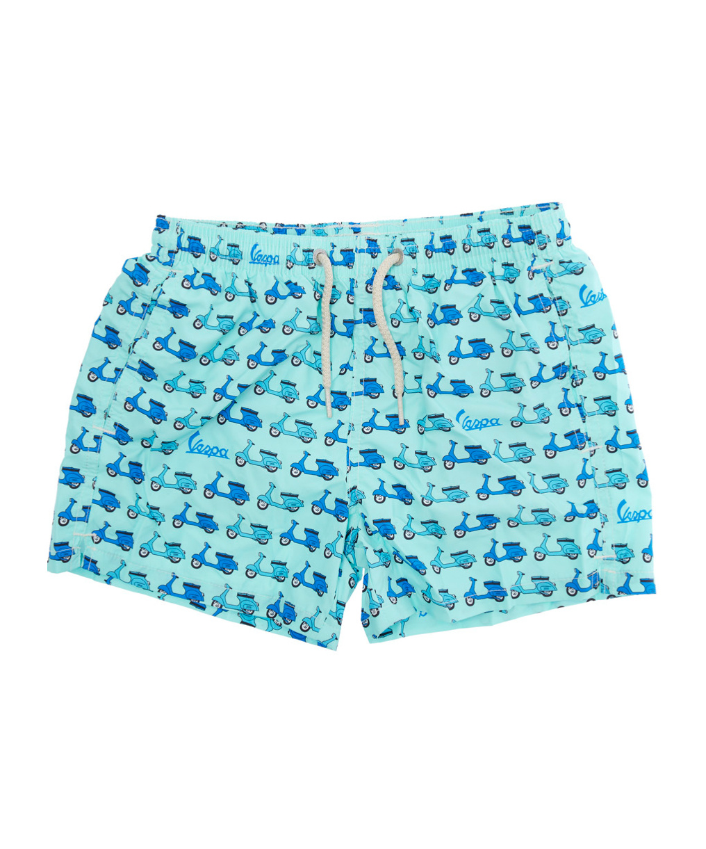MC2 SAINT BARTH DRAWSTRING ELASTIC WAIST SWIM SHORTS