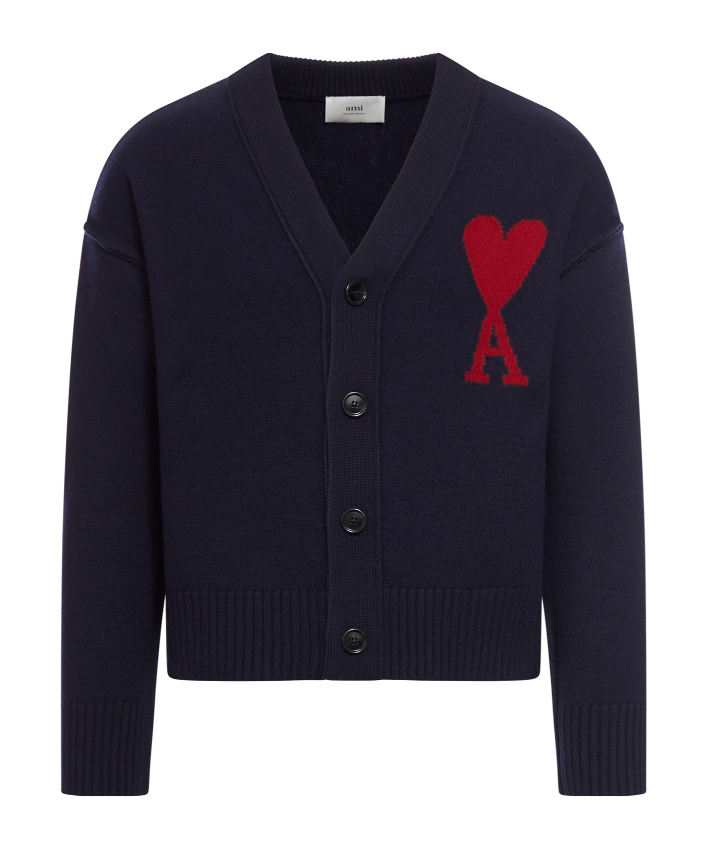 Ami Alexandre Mattiussi Ami Paris Sweaters In Black