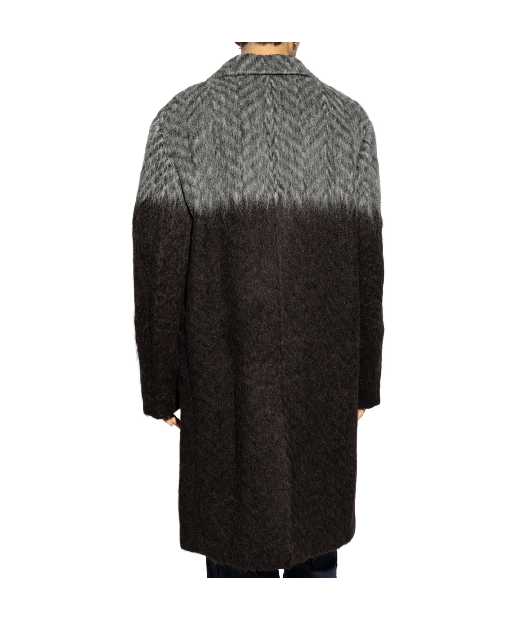 Dries Van Noten Single-breasted Coat In Black