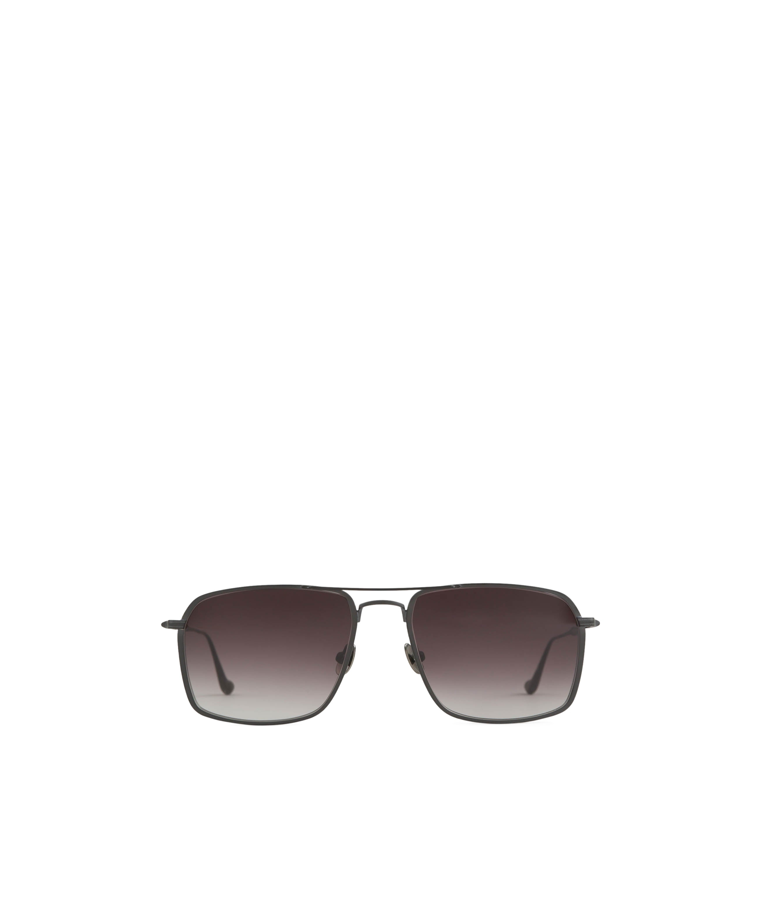 Matsuda Square Sunglasses In Brown