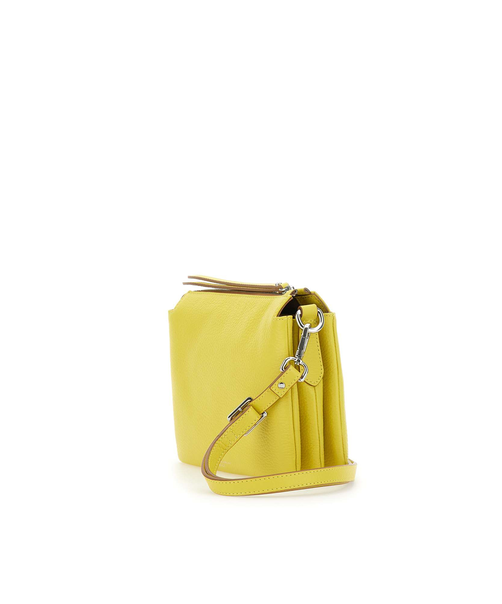 Gianni Chiarini Three Shoulder Bag In Yellow