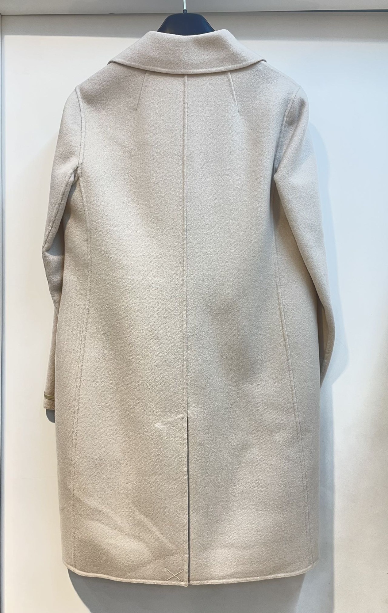Max Mara Long-sleeved Coat In White