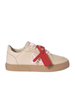 Off-white New Low Vulcanized Calf Leather In Nude