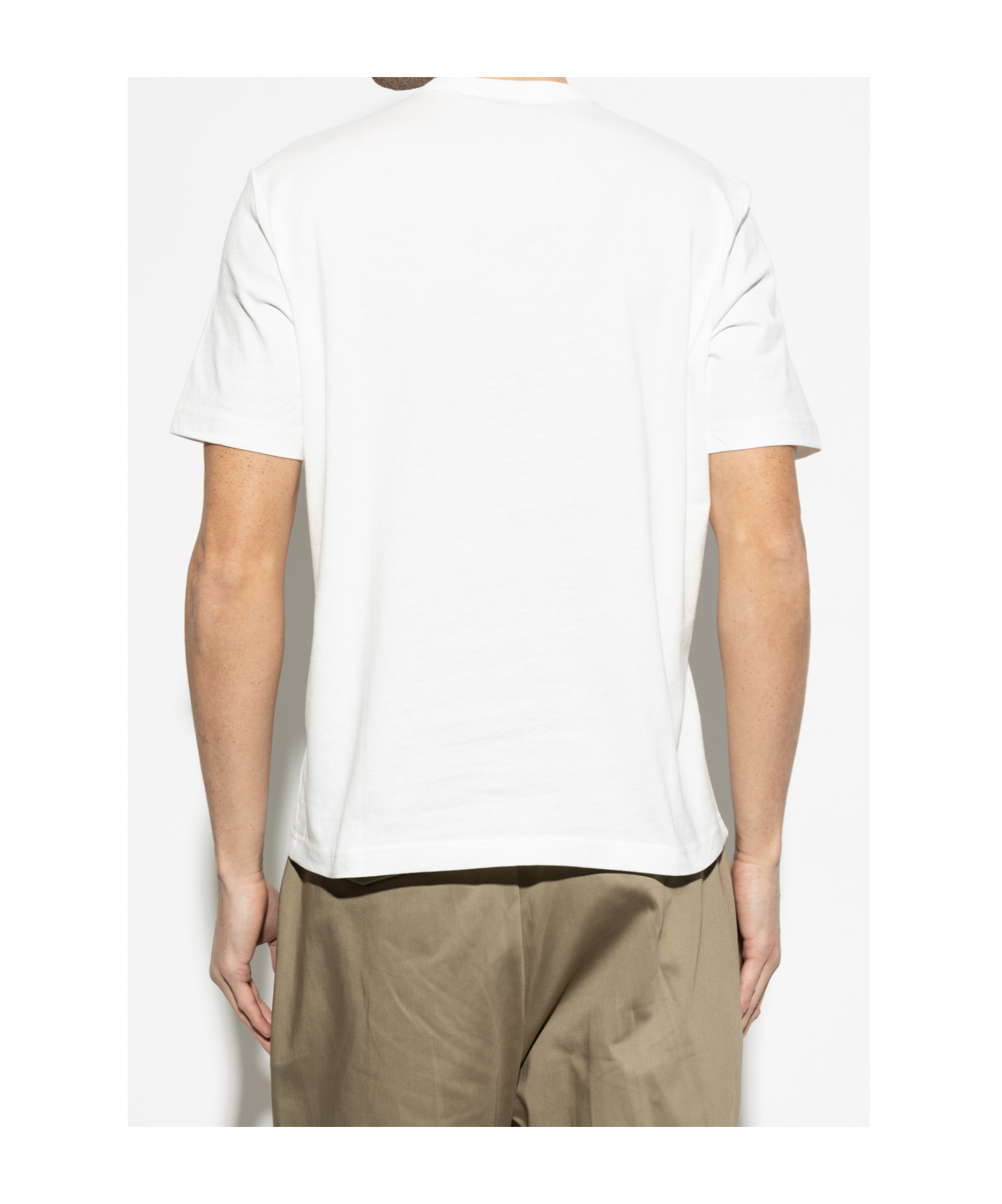 Paul Smith London Skull Sketch Cotton Graphic T-shirt In White