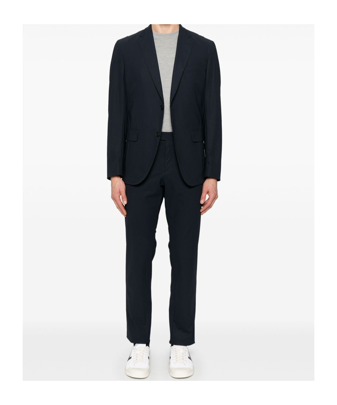 Hugo Boss Single-breasted Suit In Black