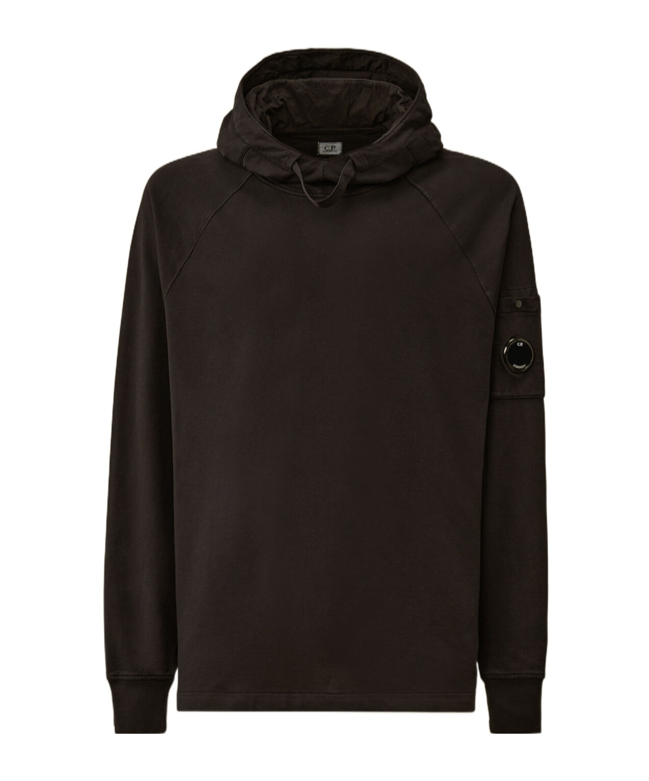 C.p. Company Long Sleeve Sweatshirt In Black