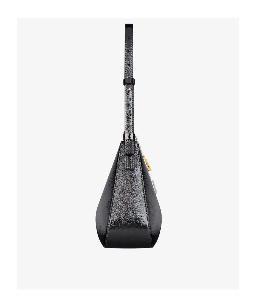 Givenchy Small Lucky Lock Shoulder Bag In Black