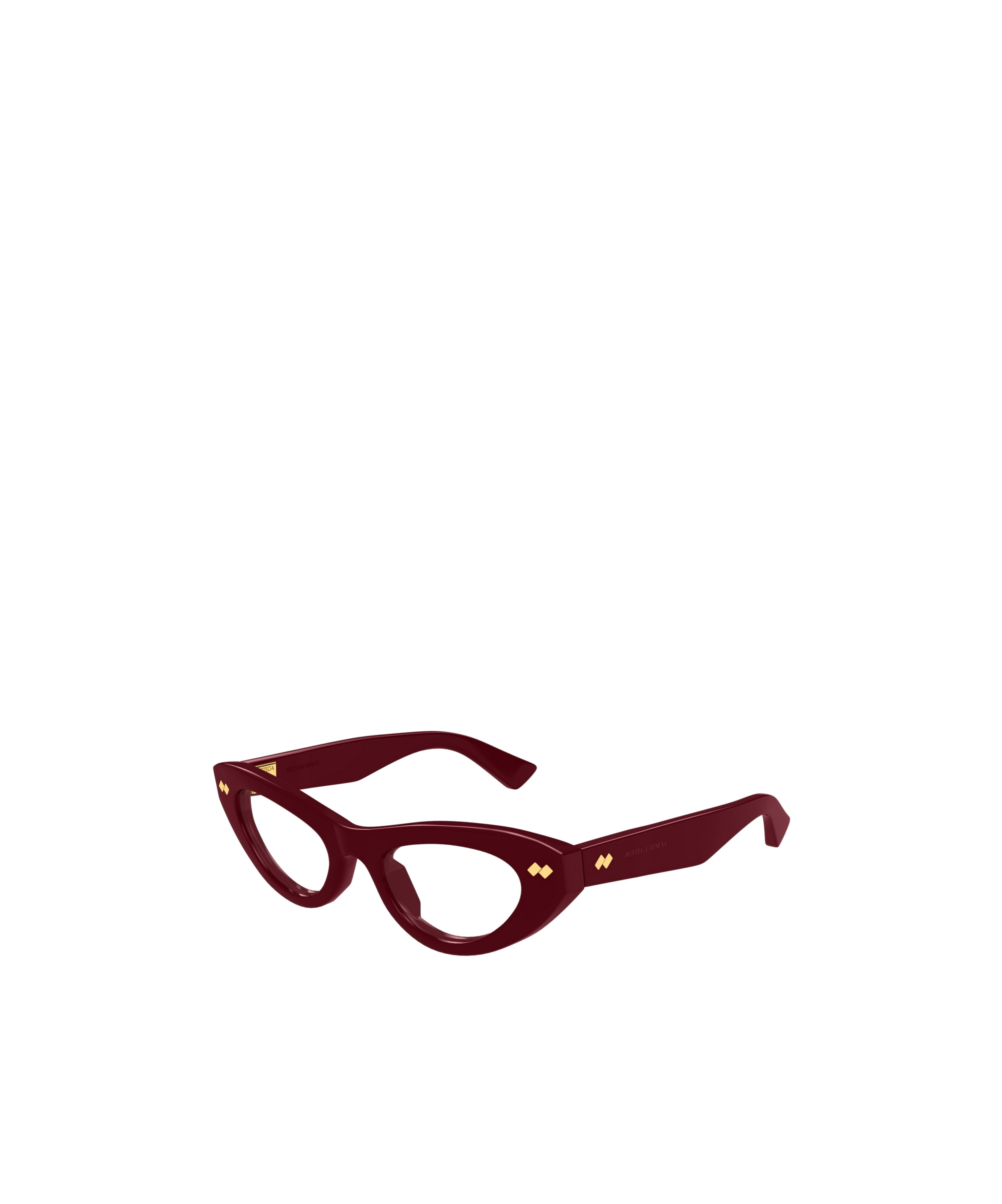 Bottega Veneta Cat-eye Flat Mirror In Brown