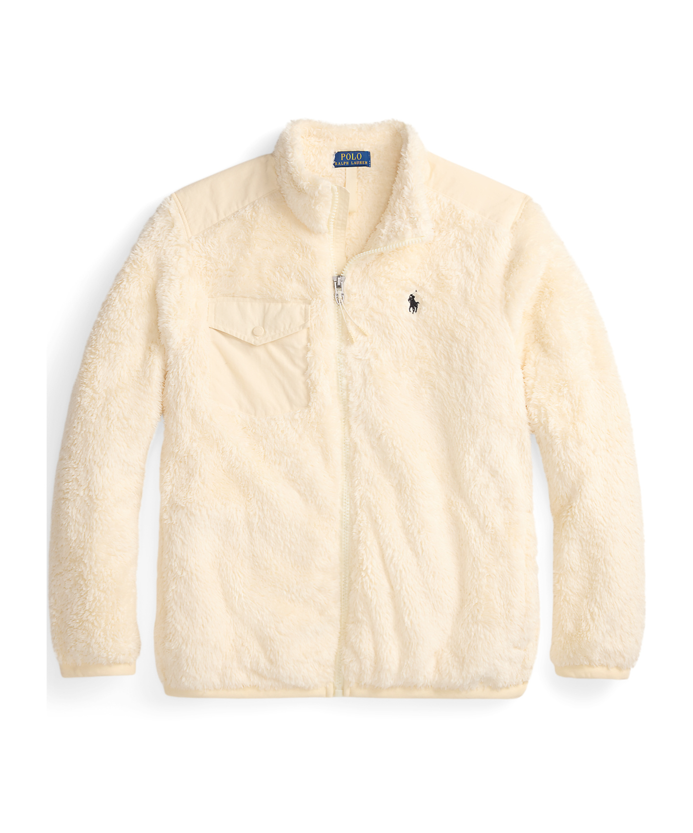 Polo Ralph Lauren Fleece Jacket In Blue