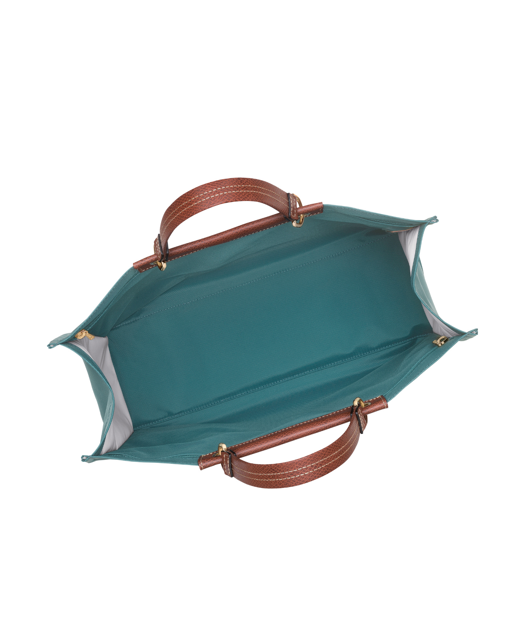 Longchamp Cabas Recycled Canvas Top Handle Tote In Blue