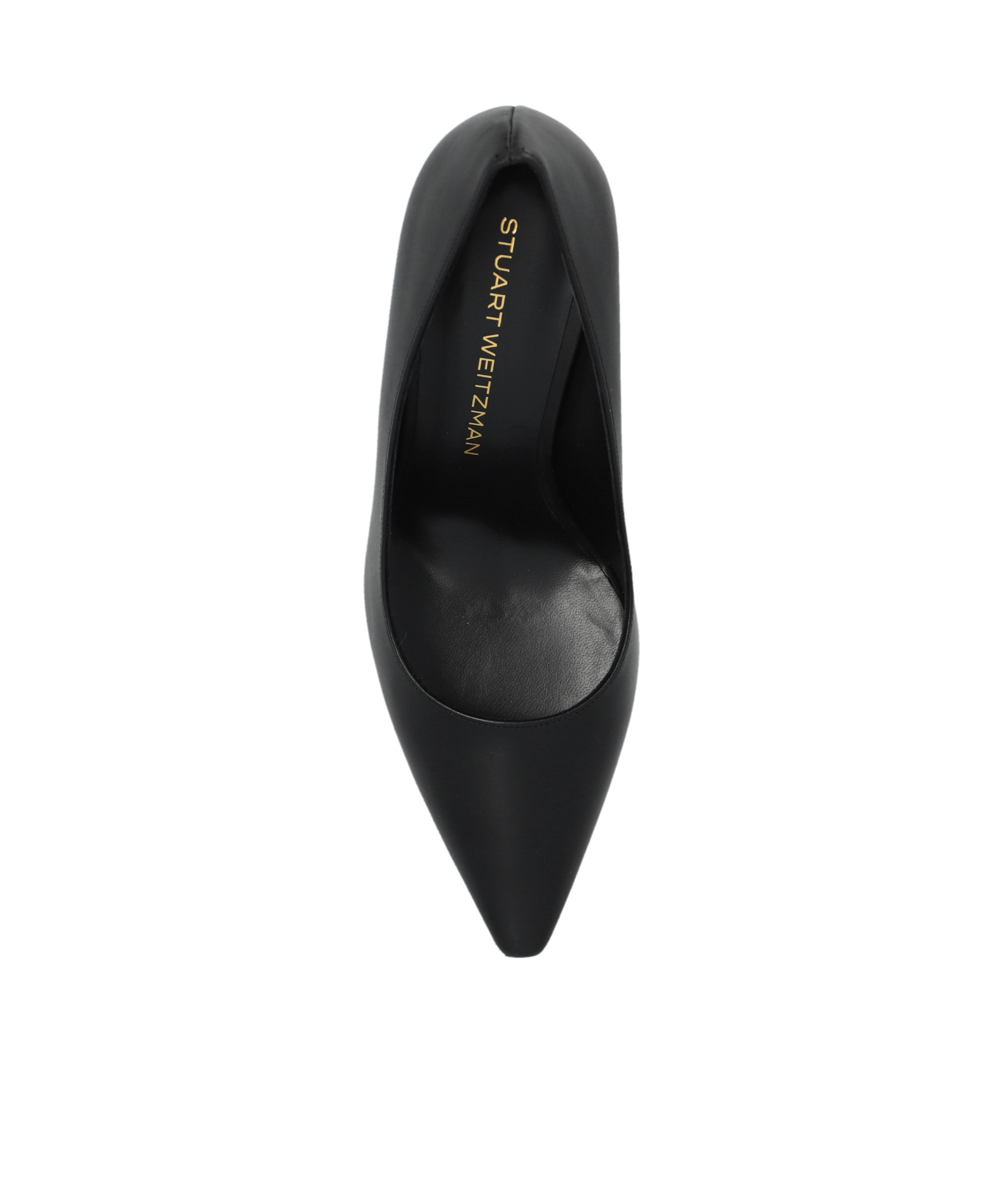 Stuart Weitzman Naomi Pointed-toe Pumps In Black