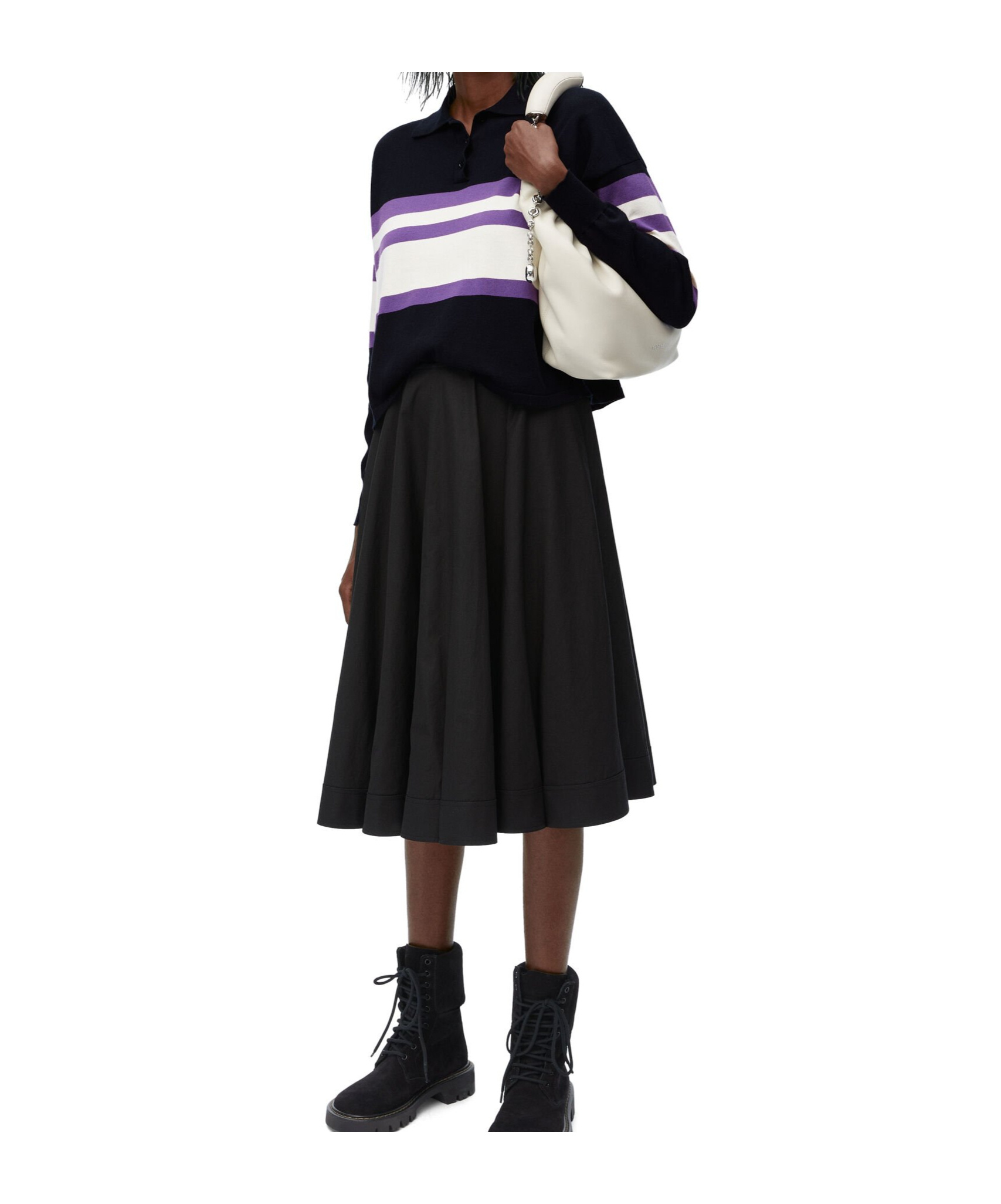 LOEWE POLO SWEATER IN COTTON