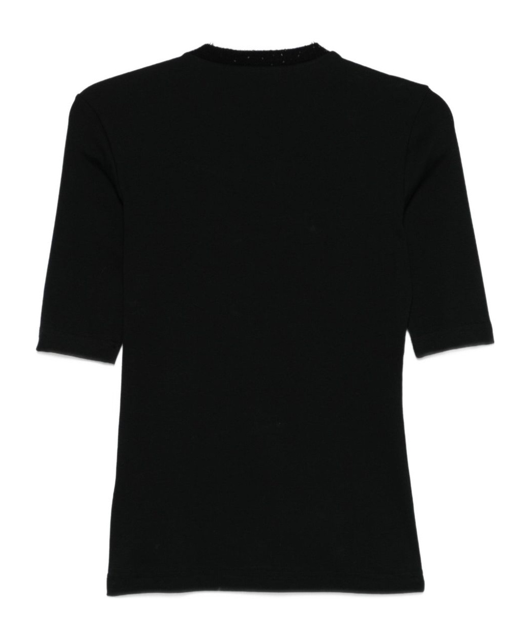 Fabiana Filippi Cotton Top In Black