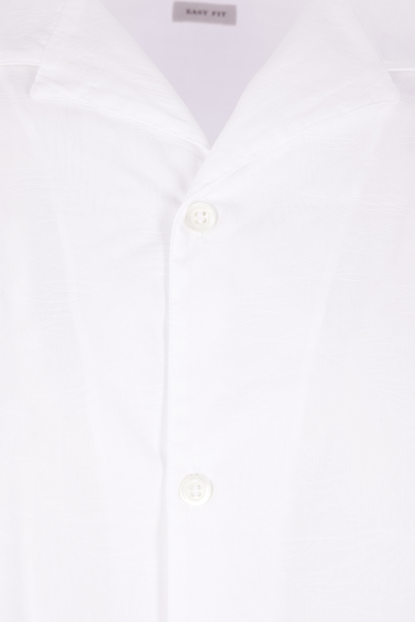 Brunello Cucinelli Jacquard Cotton Shirt In White