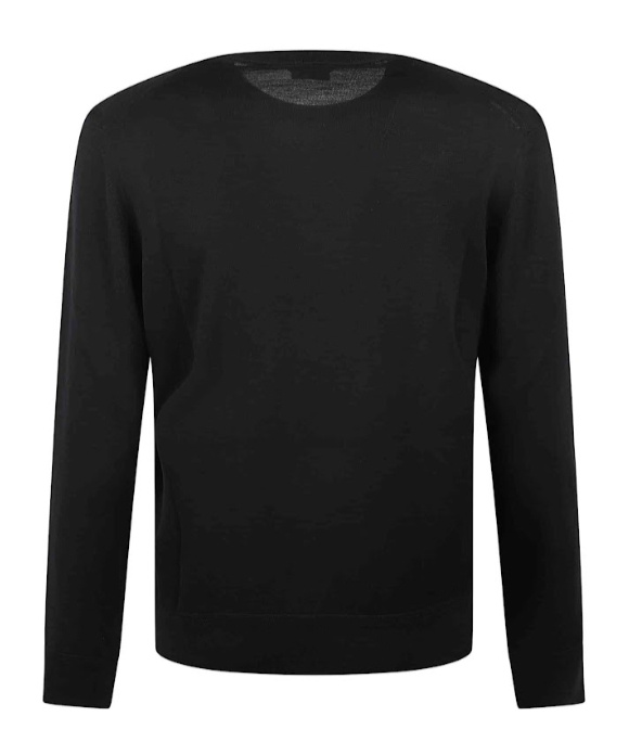 Tom Ford Crew-neck Long-sleeve Sweater In Black