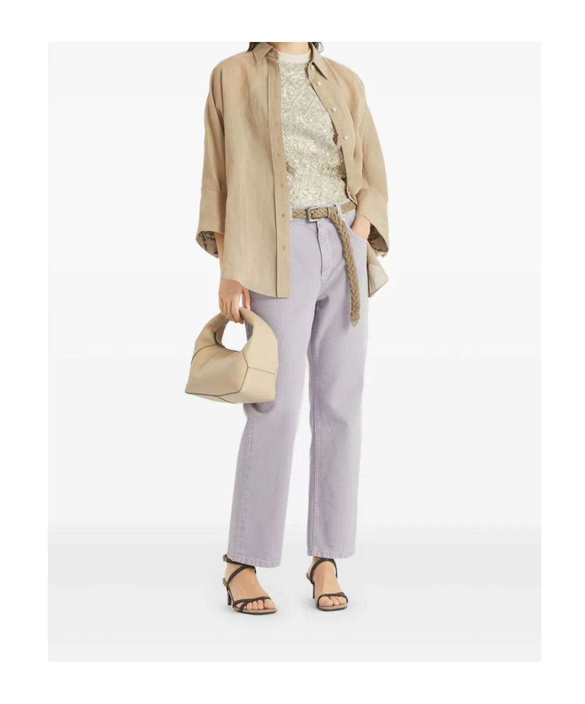 Brunello Cucinelli Round-neck Vest In Nude