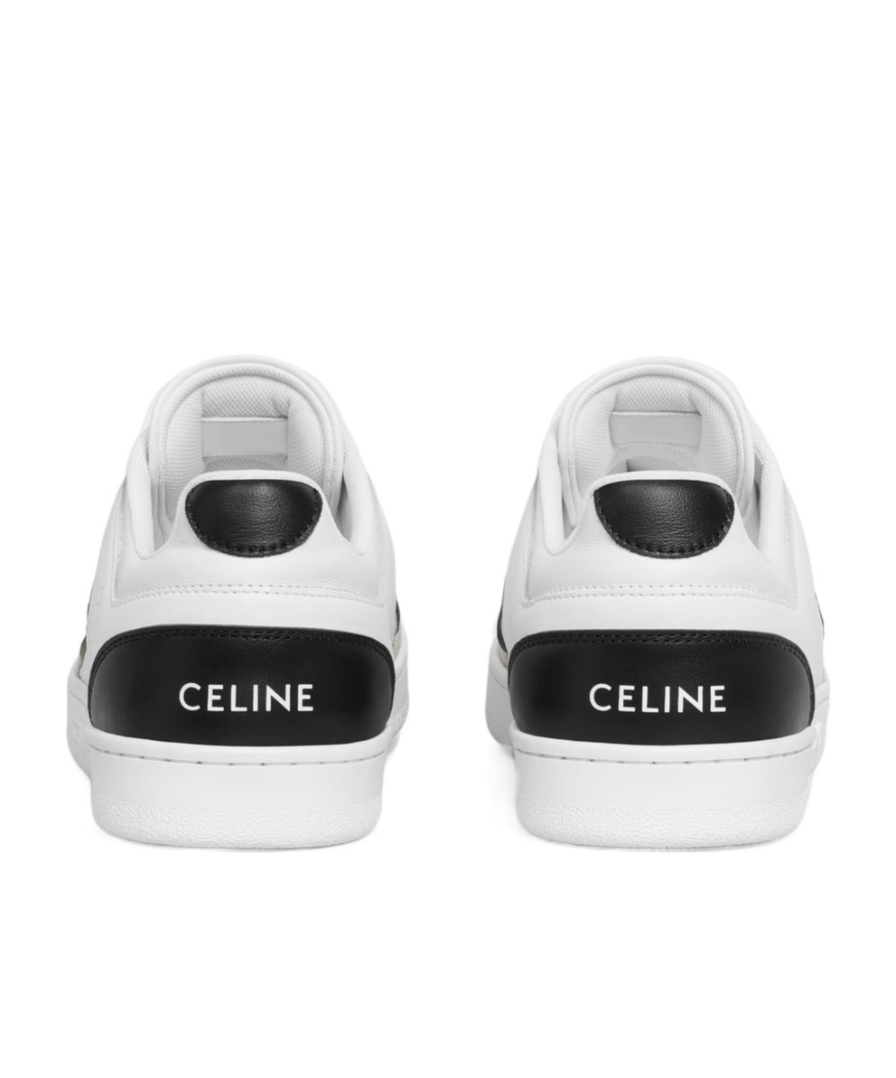 Celine Ct-10 Round Head And Low Top Casual Shoes In White