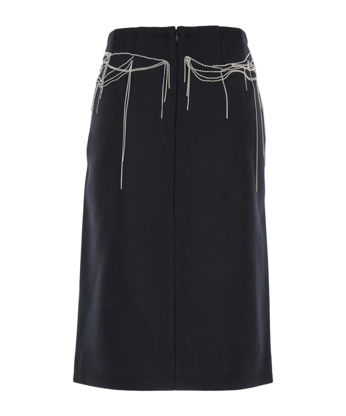DRIES VAN NOTEN MID-WAIST SKIRT