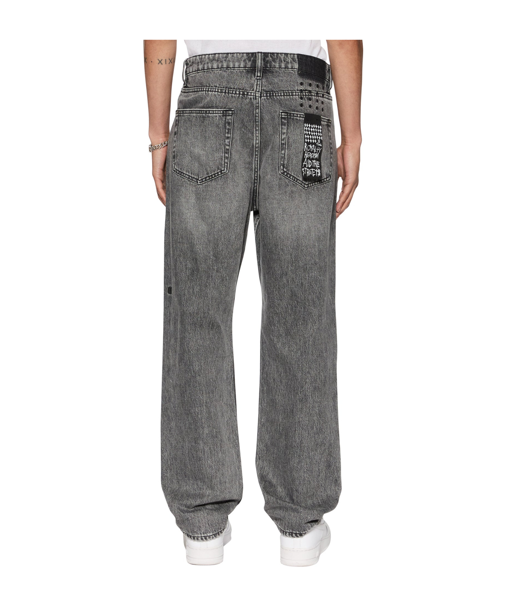 KSUBI MID-WAIST LOOSE STRAIGHT JEANS