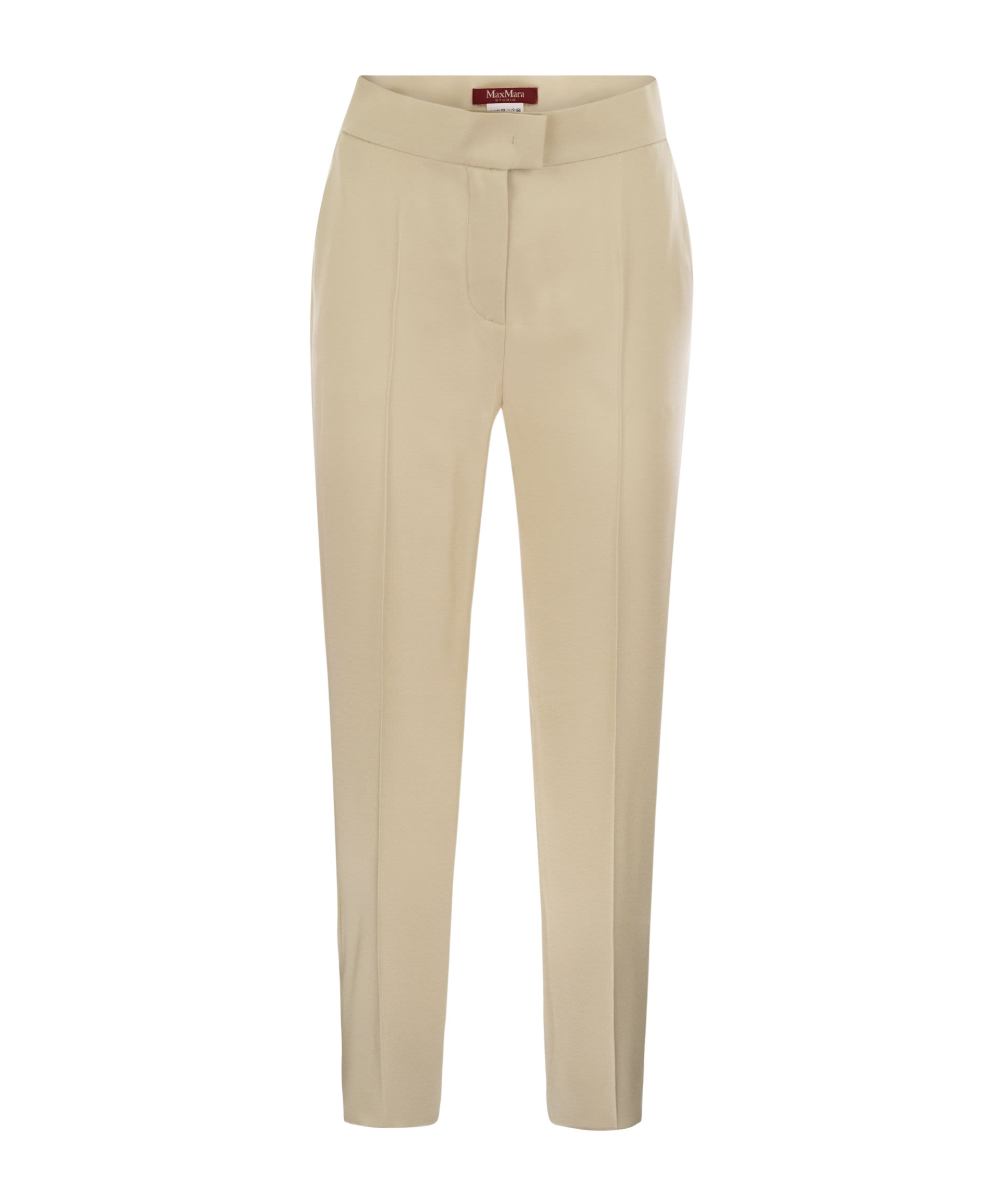Max Mara Pegno Straight-leg Trousers In Neutral