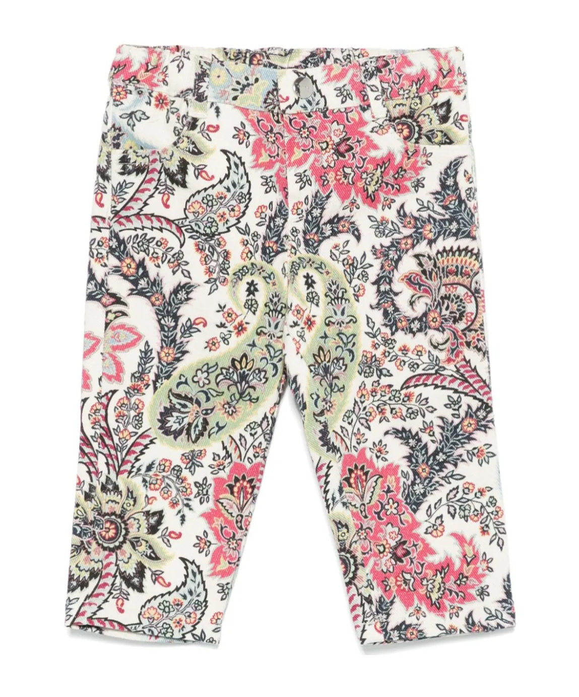 Etro Floral-print Trousers In Multi