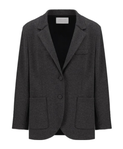 HARRIS WHARF LONDON DOGTOOTH BLAZER