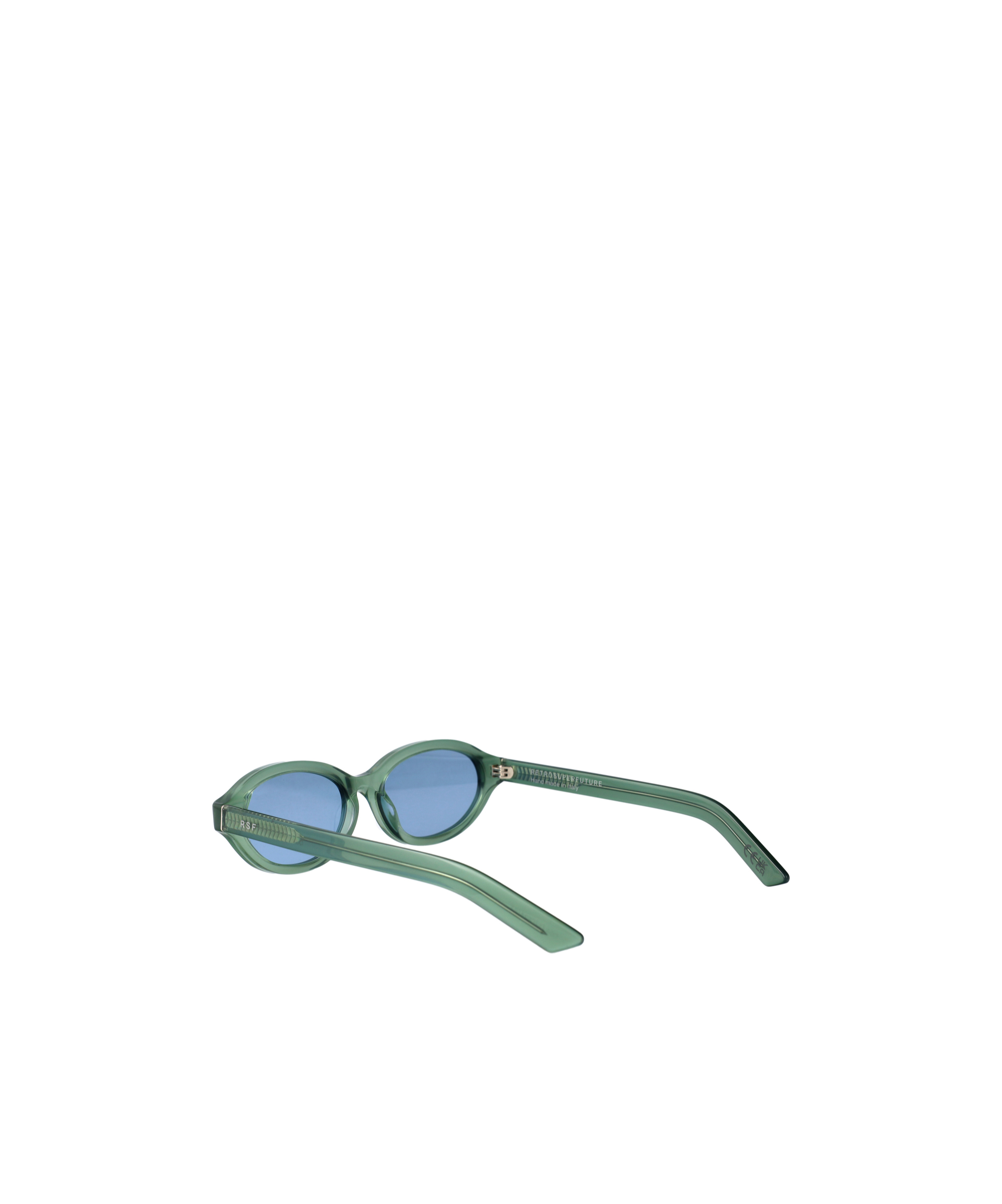 Retrosuperfuture Geometric Sunglasses In Green