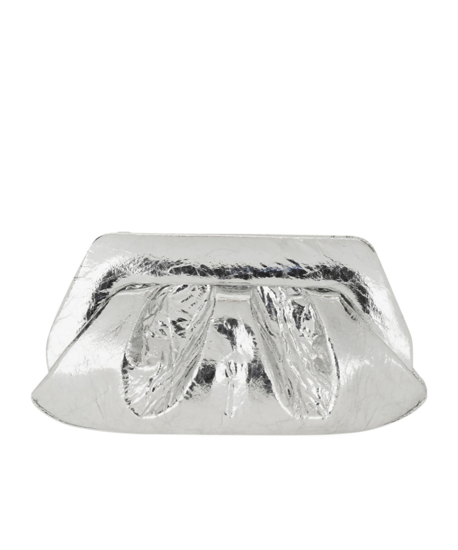 Themoirè Clutch "emera" In Silver