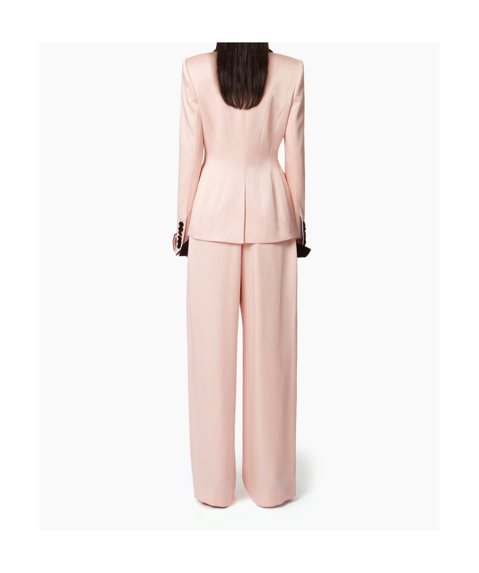 Nina Ricci Pleated Wide-leg Pants In Pink