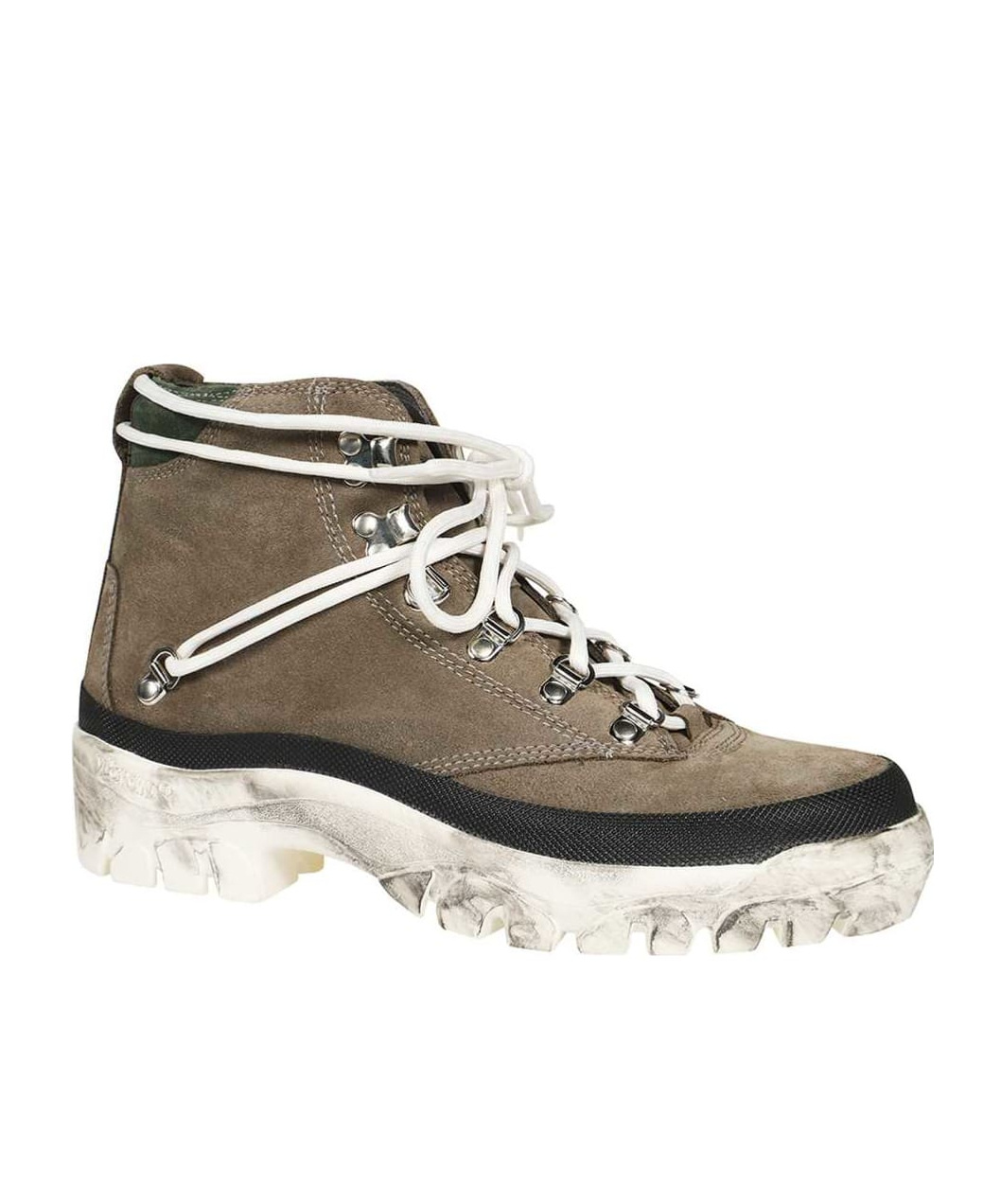 Reese Cooper Leather Lace-up Boots In White