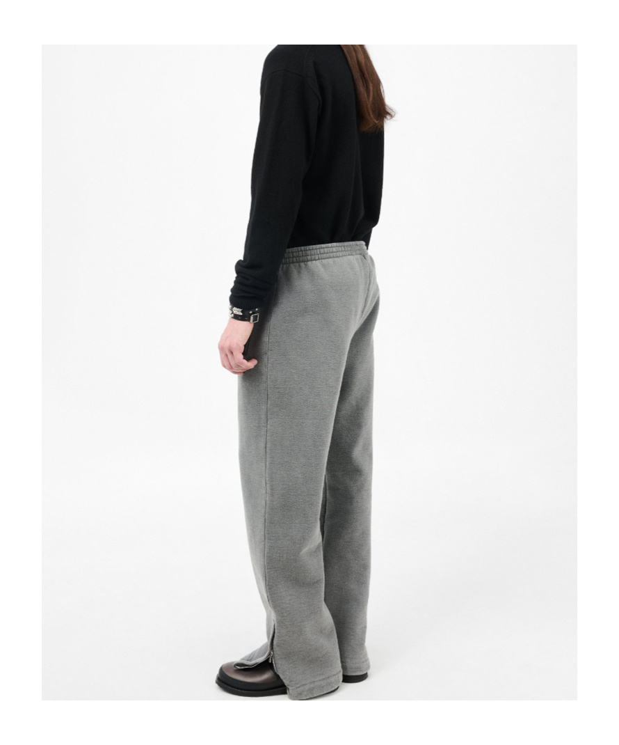 Our Legacy Worn Black Hefty Fleece In Gray