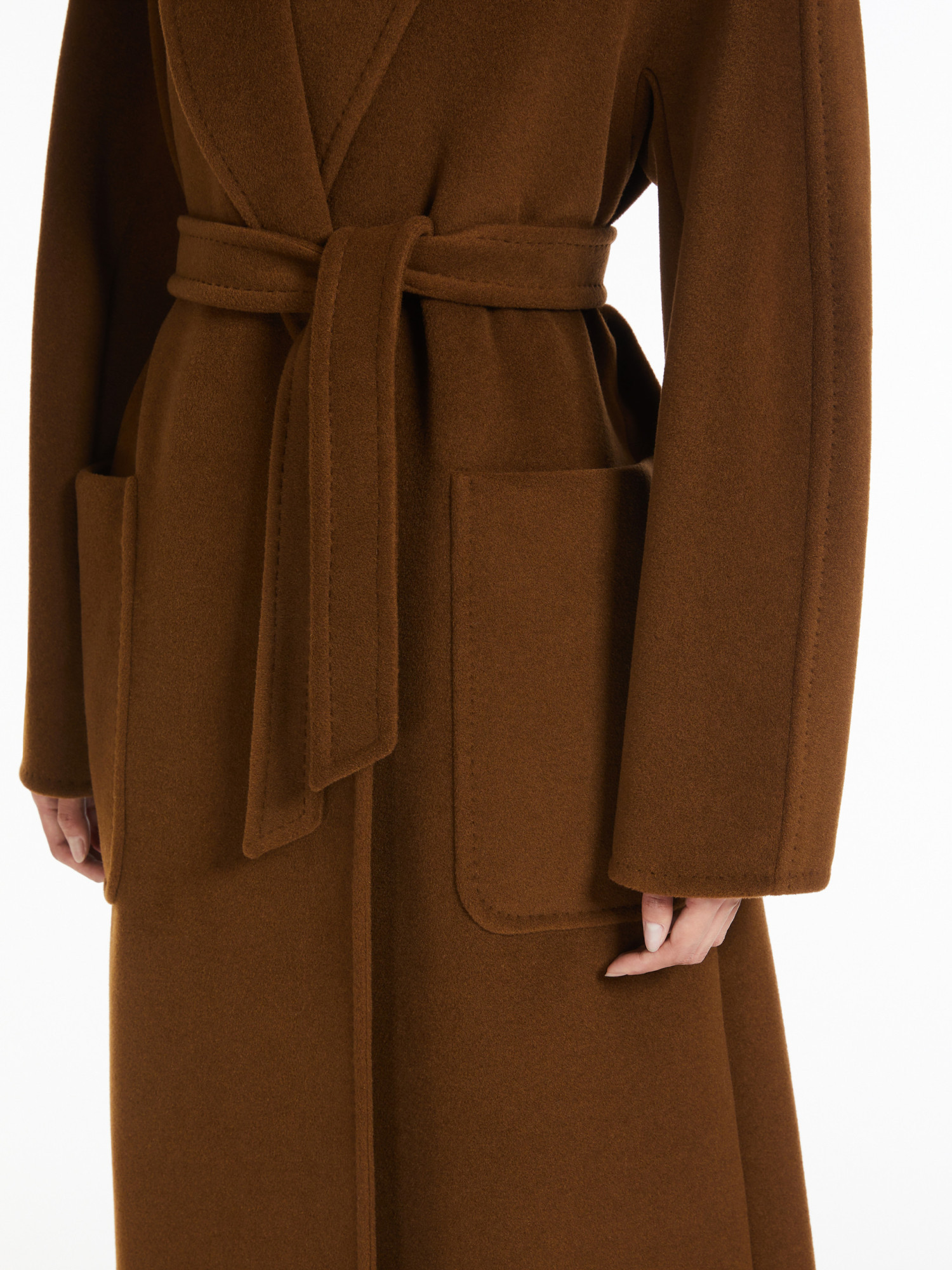 Max Mara Coat In Brown