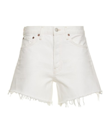 Agolde Denim Shorts With Multiple Pockets
