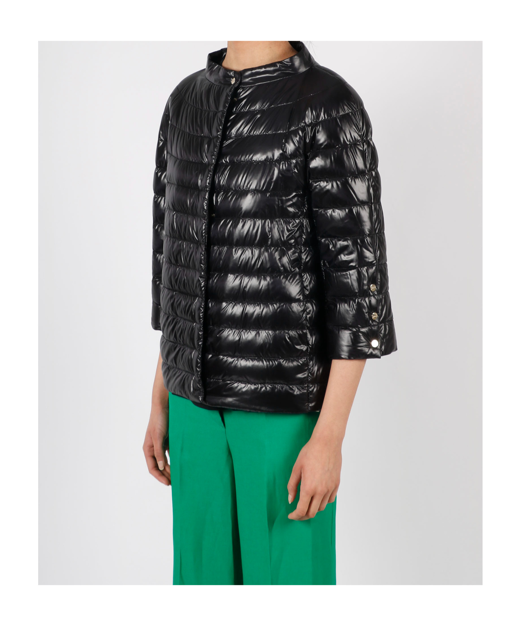 Herno Padded Coat In Black