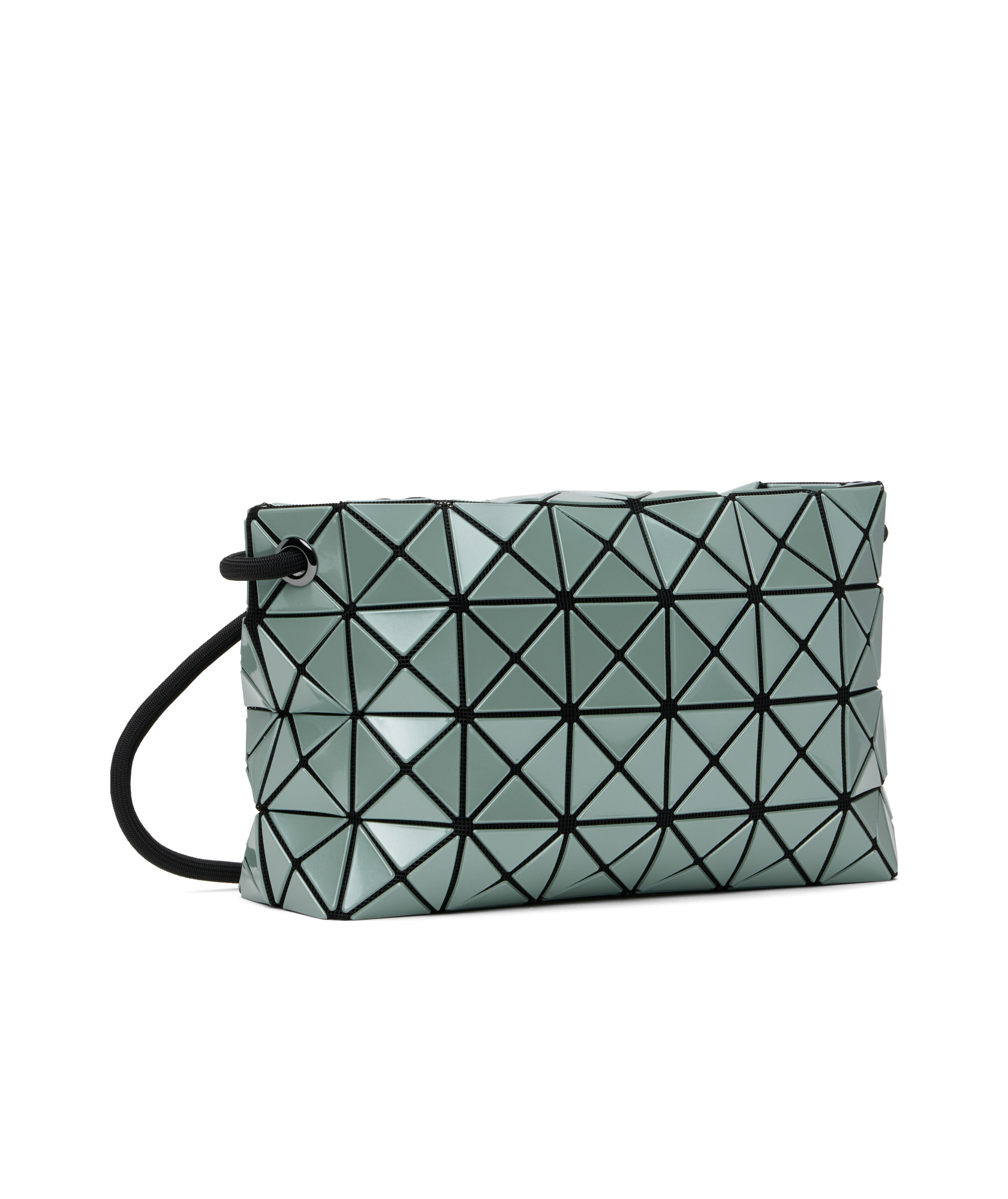 Bao Bao Issey Miyake Zipper Shoulder Bag In Green