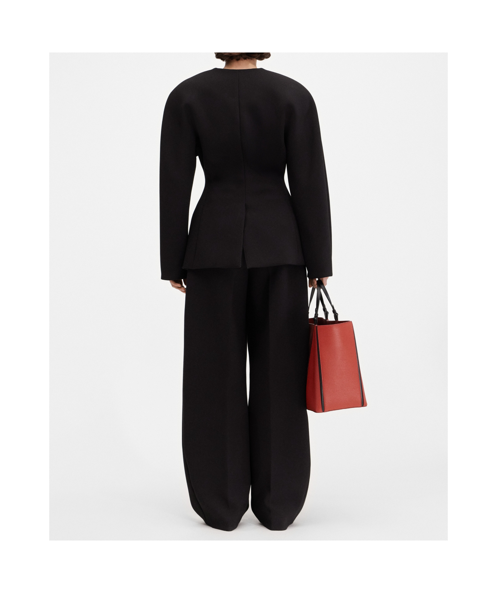 Jacquemus Long Sleeve Casual Jacket In Black