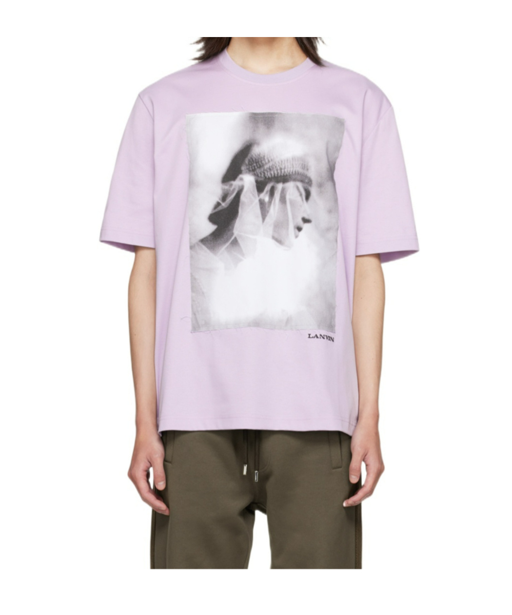 Lanvin Archive Classic T-shirt In Purple
