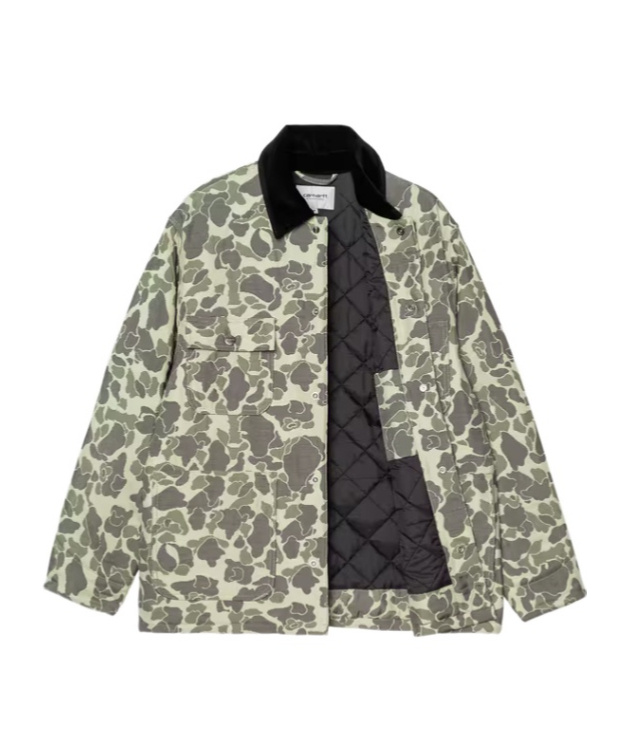 Carhartt Men S Tapestry Chore Coat Camo Duck In Multi