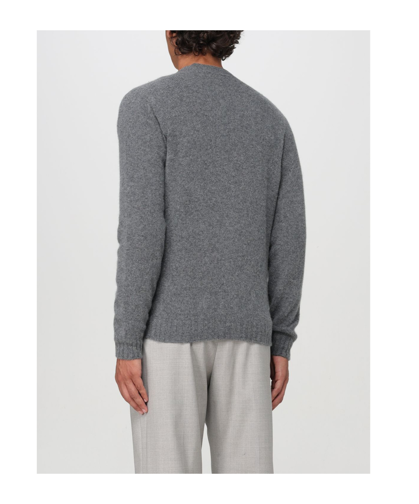 Drumohr Cardigan Men Color Blue In Gray