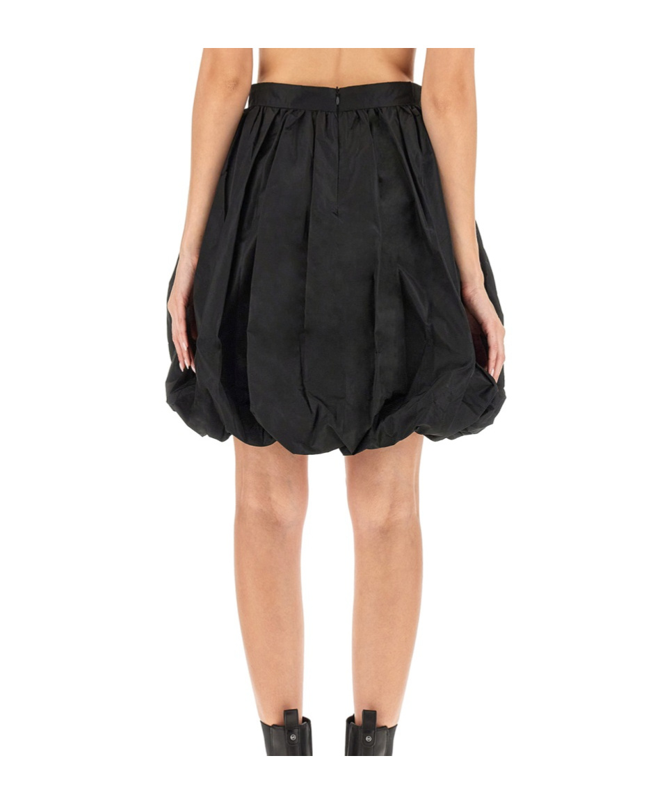 Shop Patou Zipper Skirt In Black