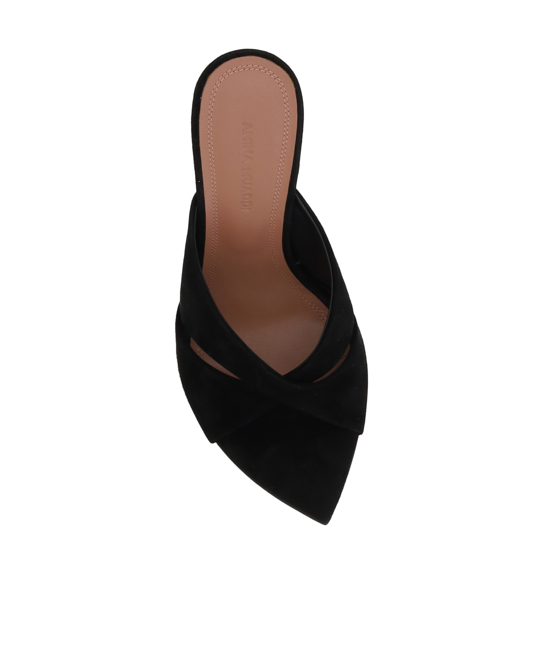 Shop Amina Muaddi Samantha High Heel Sandals