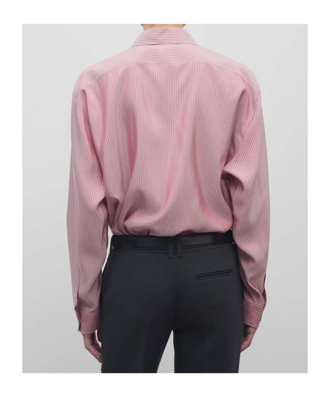 The Row Tansy Shirt In Silk In Pink