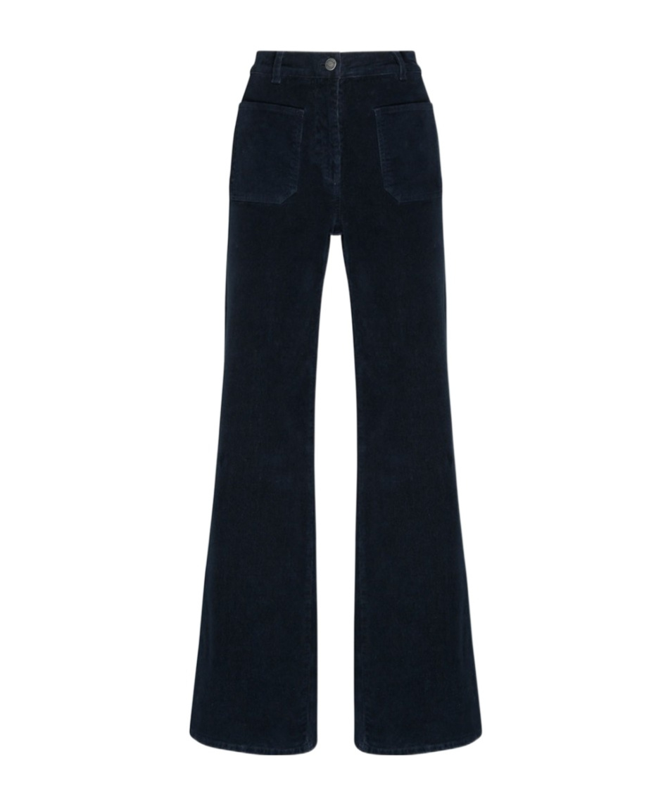 Nili Lotan Belt-loop Casual Pants In Black
