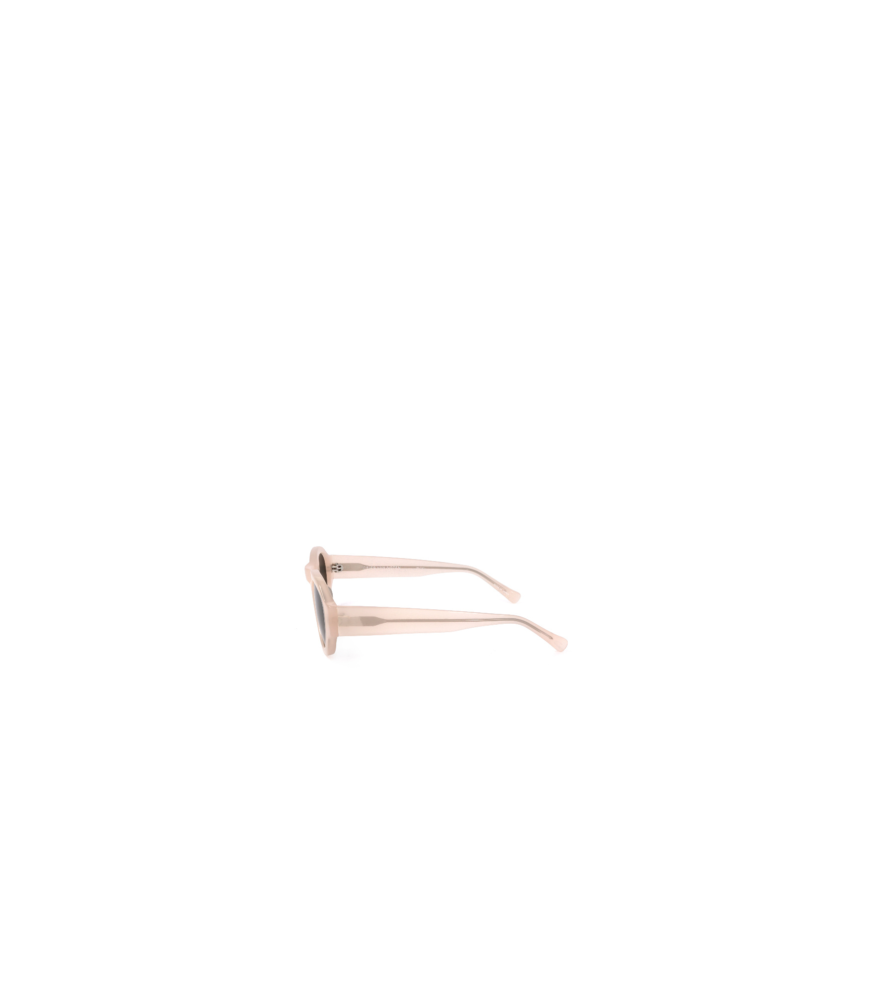 Dries Van Noten Linda Farrow X Oval Frame Sunglasses