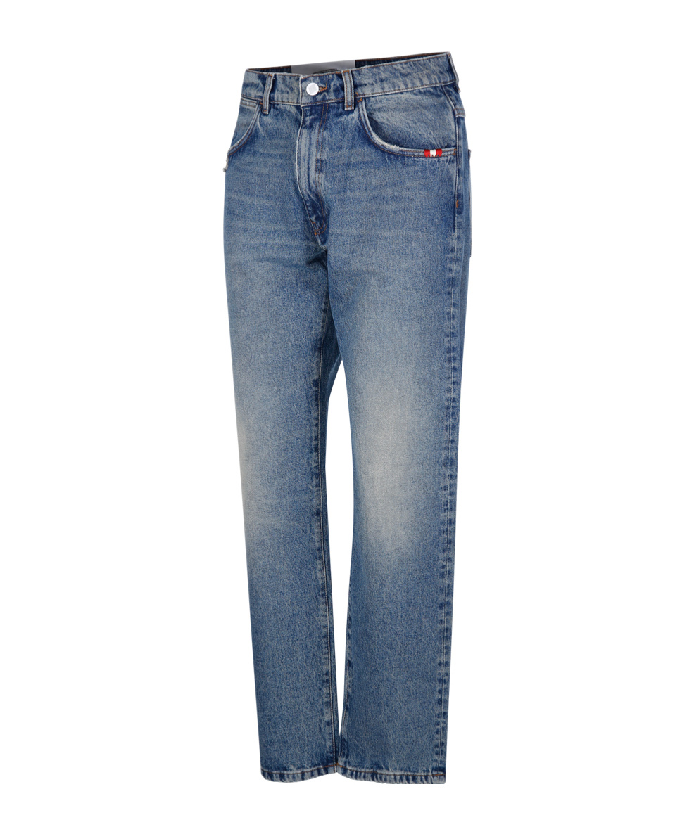 Amish Belt-loop Jeans In Blue