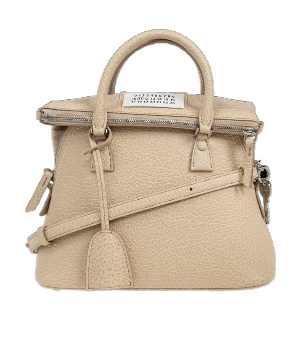 Maison Margiela Mini 5ac Classique Shoulder Bag In Nude