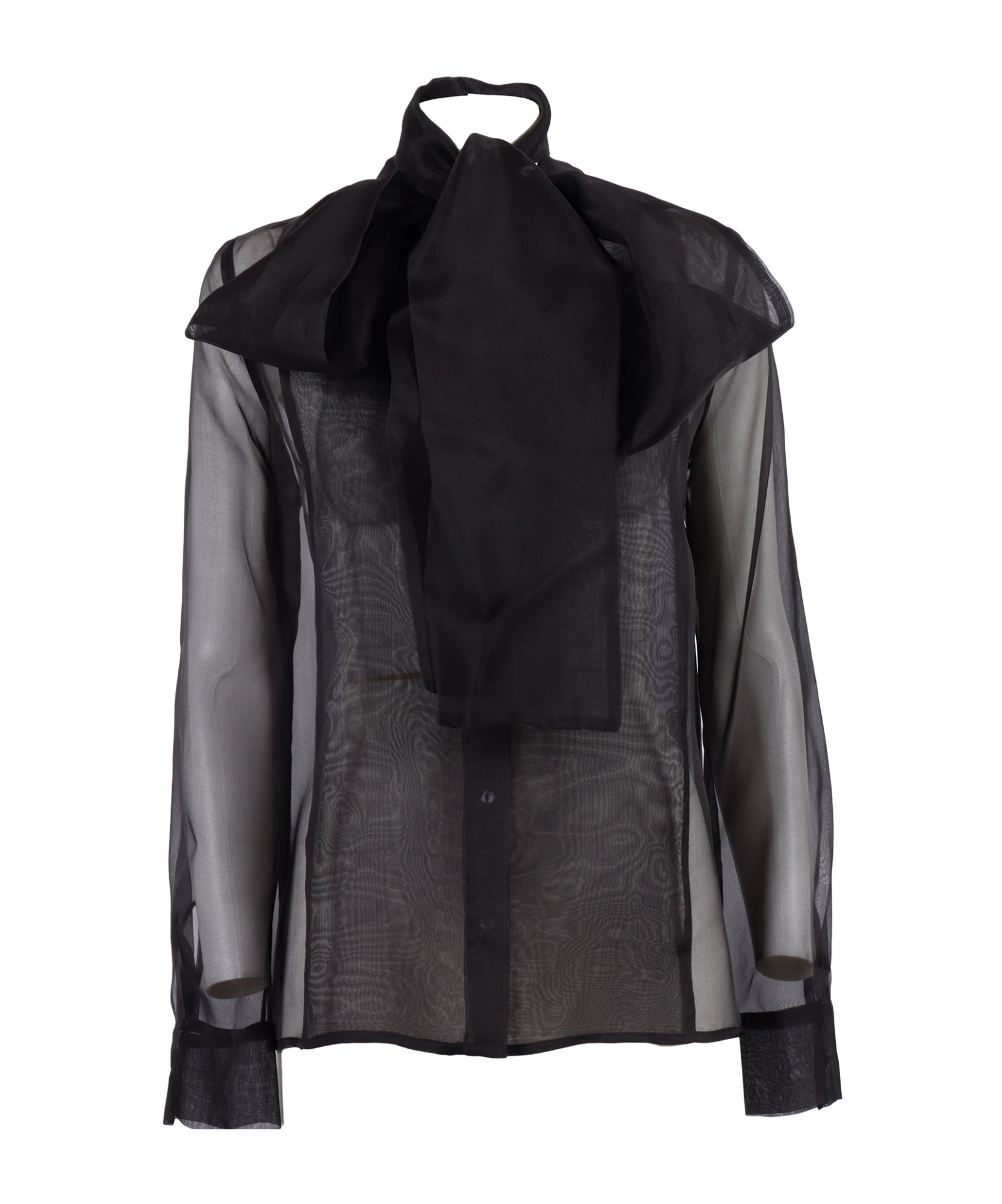 P.a.r.o.s.h Long Sleeve Shirt In Black