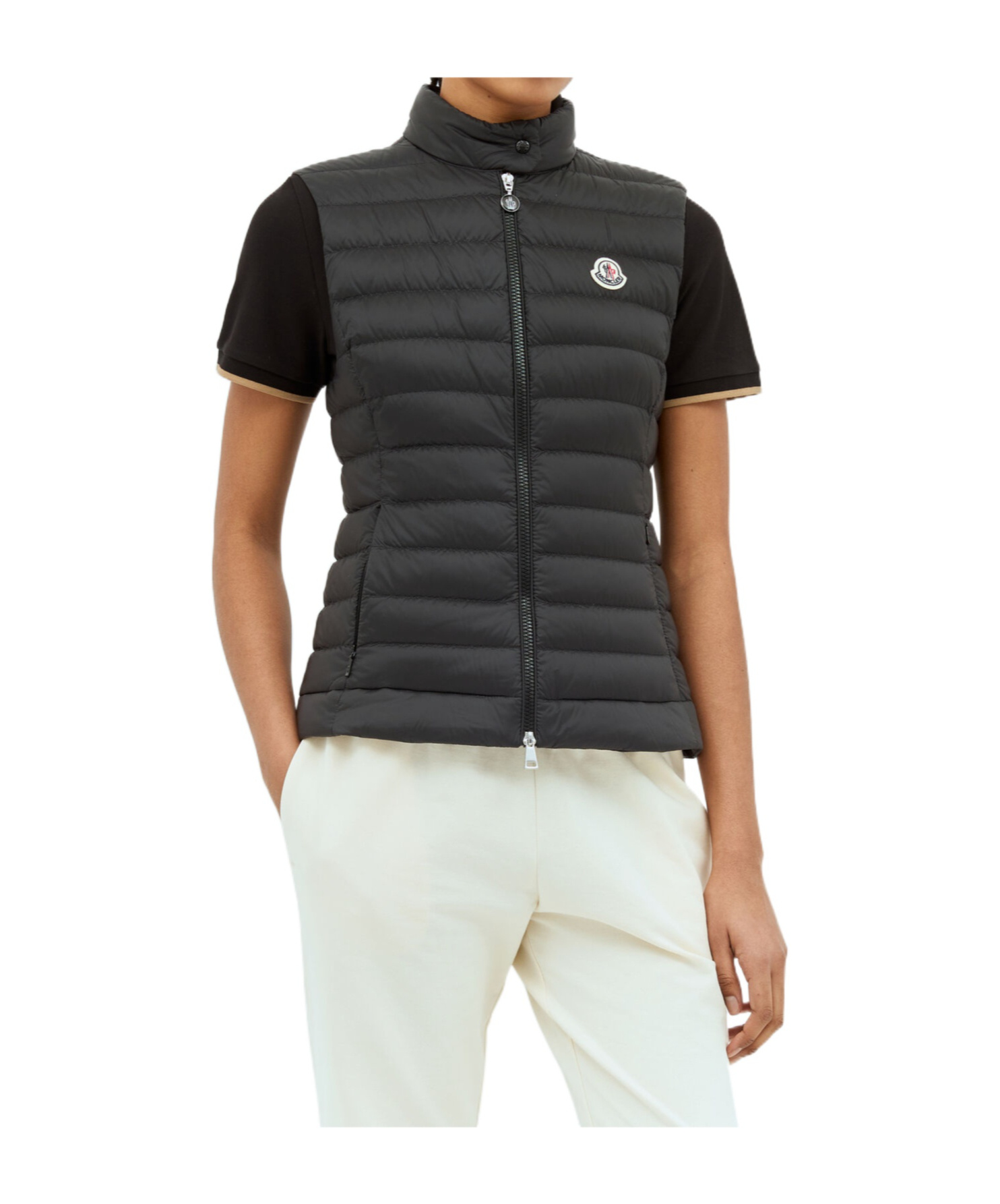 Shop Moncler Igens Down Gilet In Black