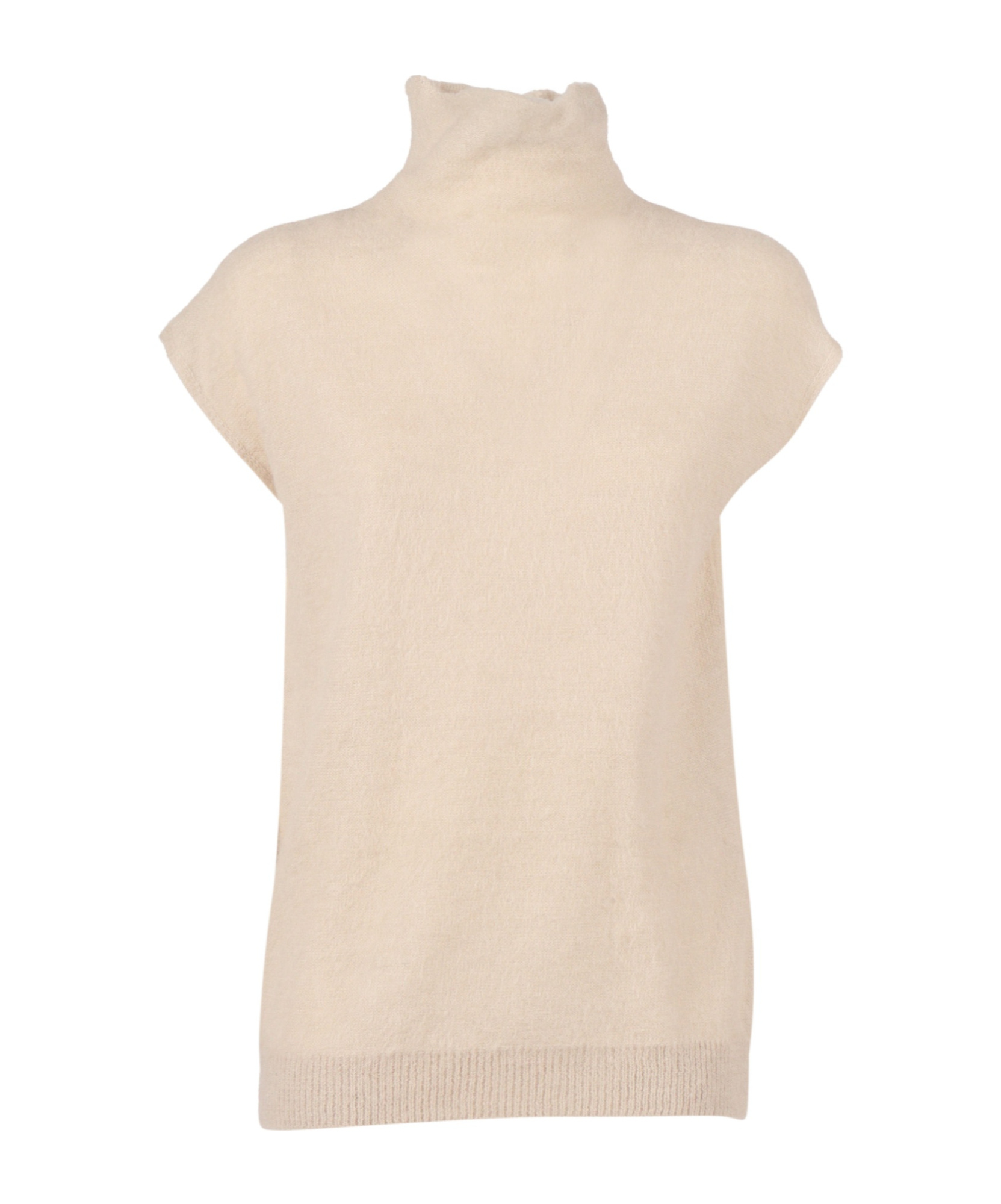 Antonelli Turtleneck Knitted Sweater In Brown